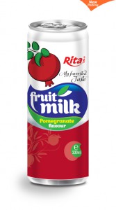 pomegranate flovour milk